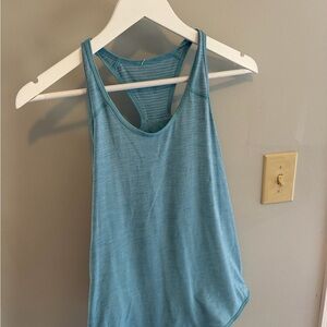 lululemon athletica Light Teal Racerback Tank Top